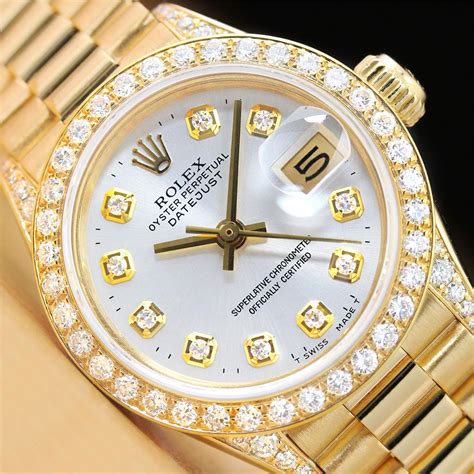 women rolex diamond|rolex diamond bezel prices.